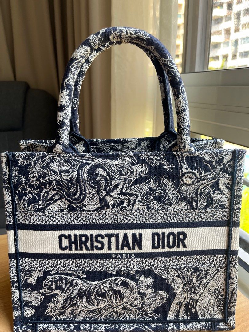 Dior Small Book Tote (With Updated Prices In SGD) - BAGAHOLICBOY