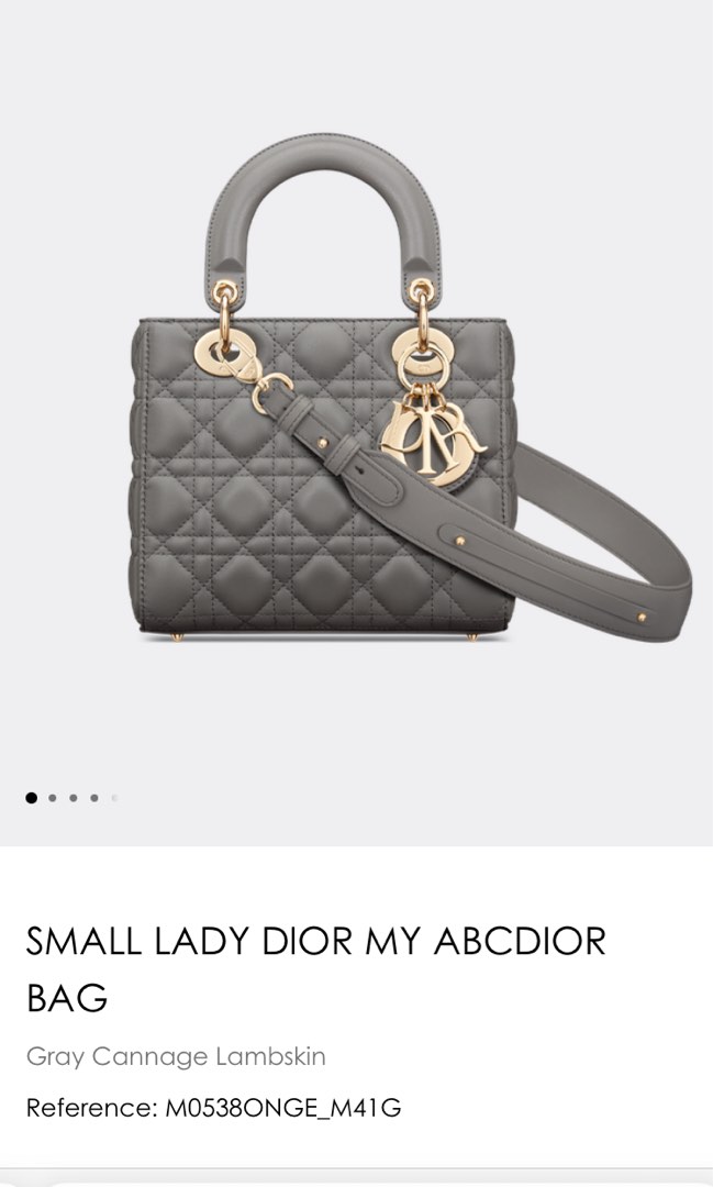 Christian Dior Small Lady Dior My ABCDior Bag ○ Labellov ○ Buy and Sell  Authentic Luxury