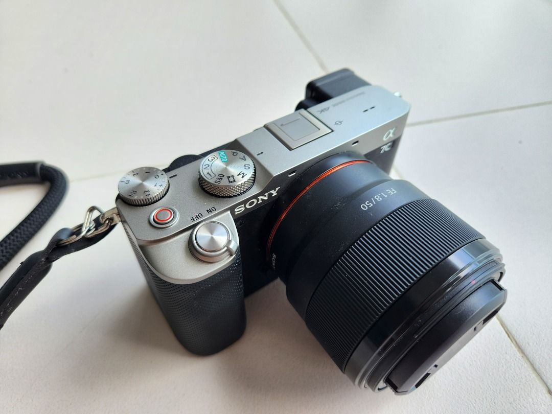 Sony Alpha 7C with 2 lens, bag and tripod, Photography, Cameras on ...