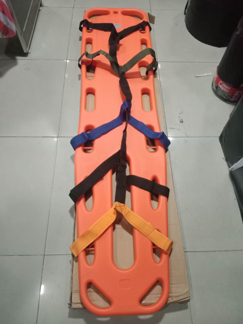 SPINEBOARD WITH SPIDER STRAP, Health & Nutrition, Medical Supplies