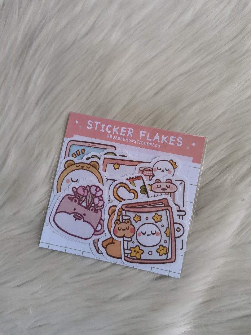 Sticker flakes journaling, Hobbies & Toys, Stationery & Craft, Other