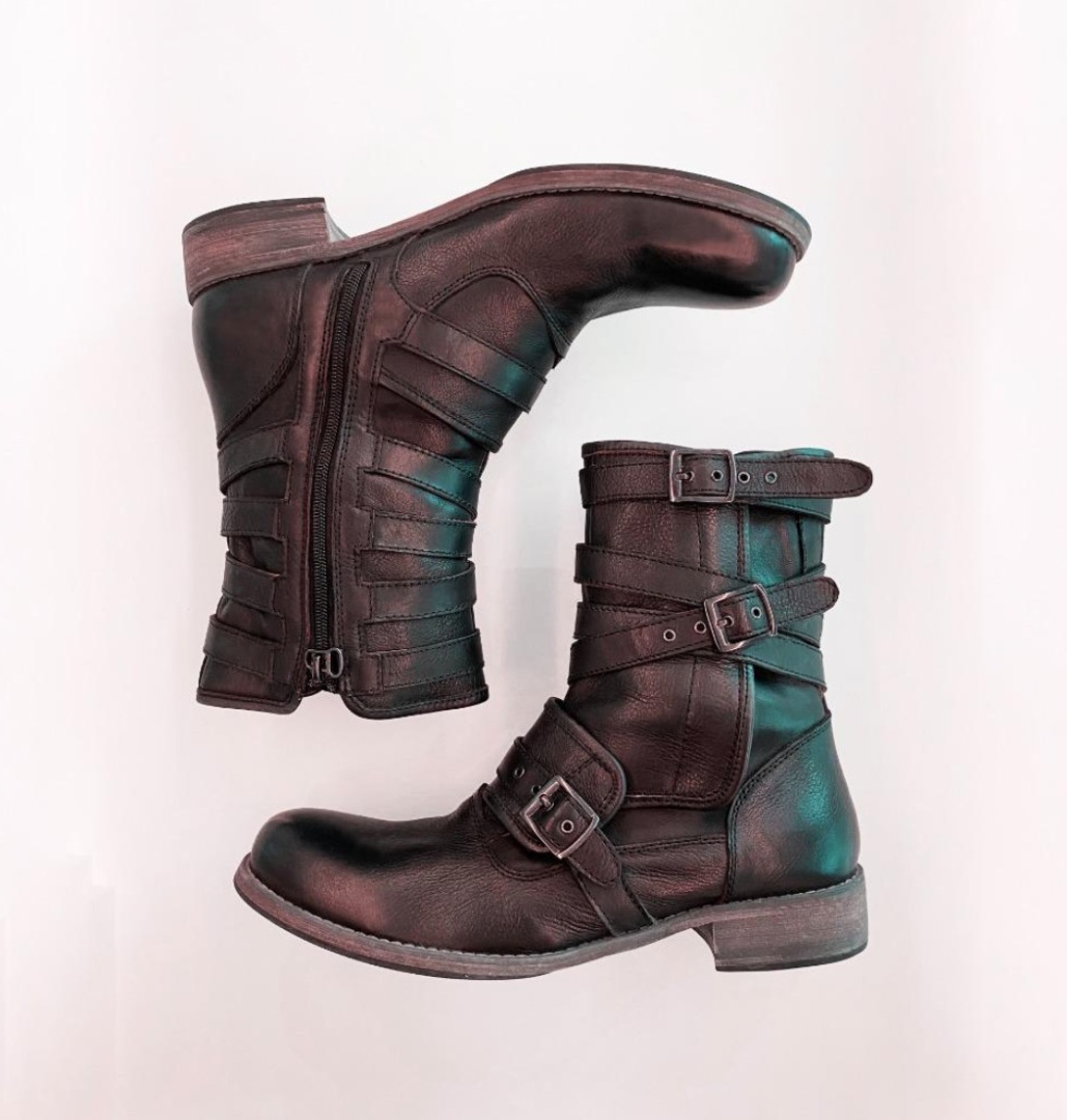mens stylish leather boots