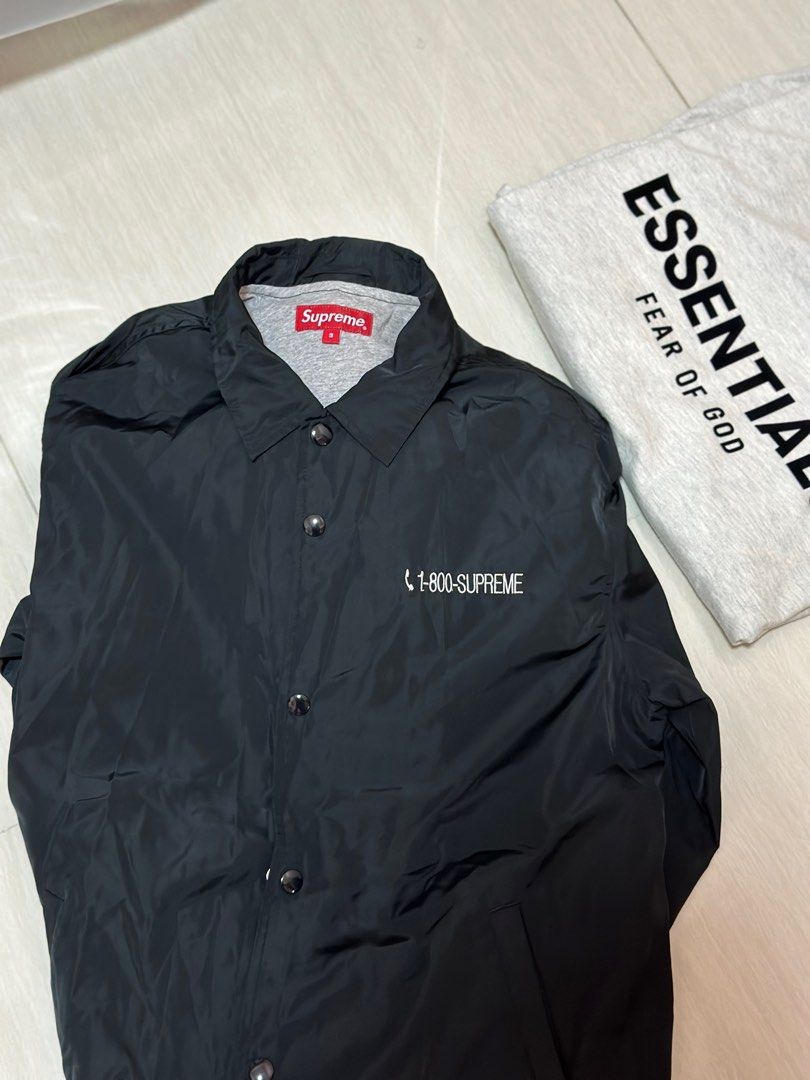 Supreme 1-800 Coaches Jacket 19FW, 男裝, 外套及戶外衣服
