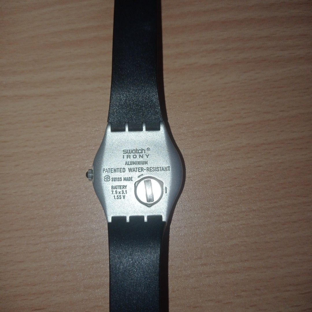 Harga jam tangan hotsell swatch irony aluminium patented
