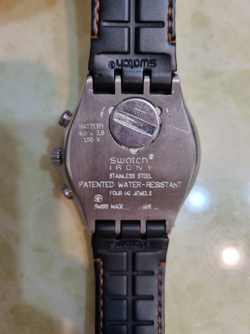 Reloj swatch swiss made patented clearance water resistant four 4 jewels