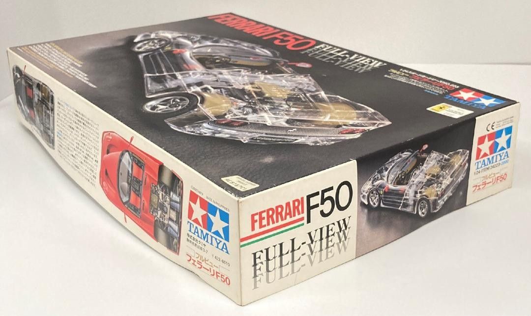Tamiya 1/24 Ferrari F50 Full View Clear Body, Hobbies & Toys