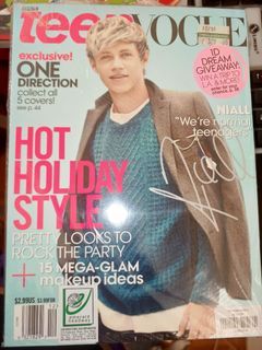 TEEN VOGUE 2012 ONE DIRECTION HARRY NIALL
