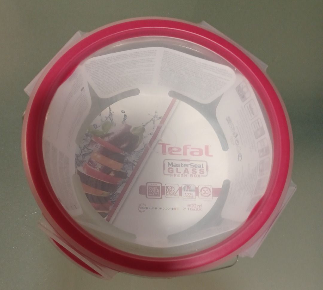 Tefal Masterseal Glass 600ml Round, Furniture & Home Living ...