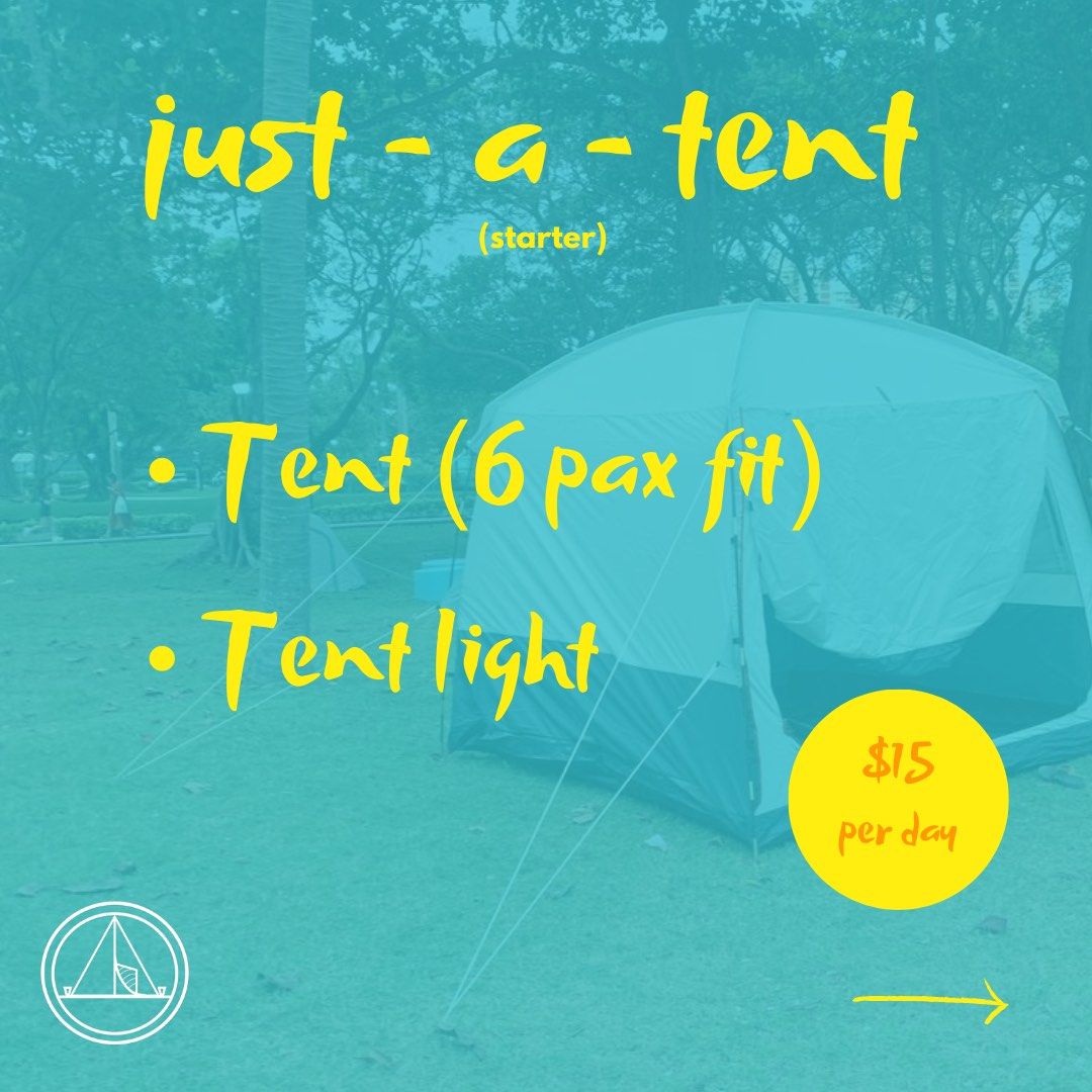 Tent Rental EAST COAST PARK, Sports Equipment, Hiking & Camping on