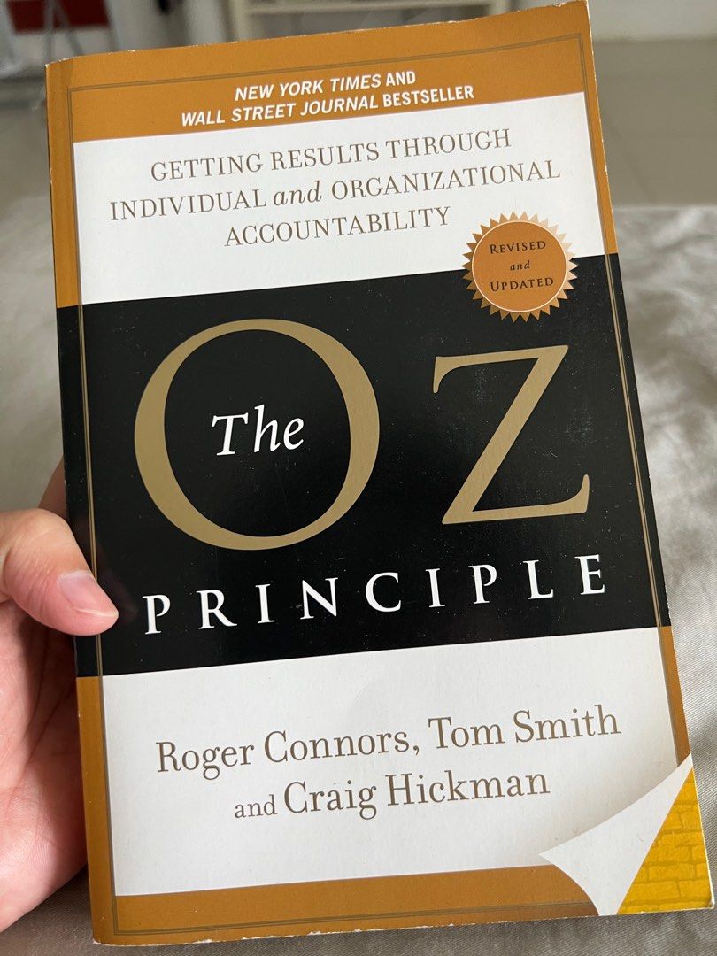 The OZ Principle by Roger Connors, Tom Smith & Craig Hickman, Hobbies ...