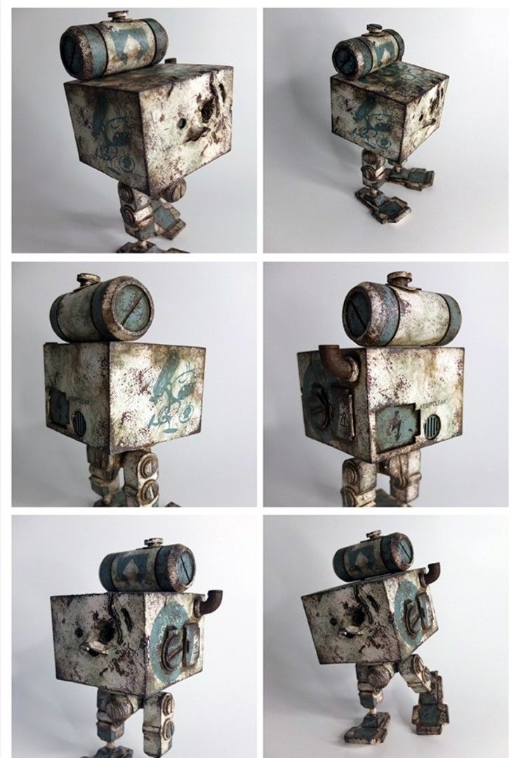 ThreeA Toys World War Robot Deep Powder Bot Sniper 