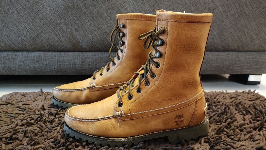 8 inch timberland top boots