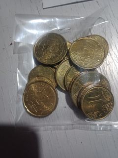 Uncirculated euro Coins