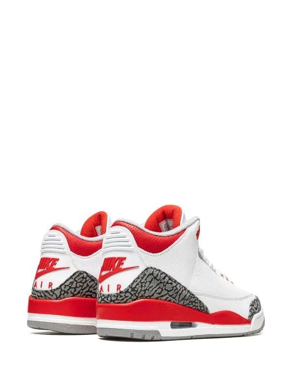 US10.5 Air Jordan 3 Retro OG Fire Red Men s Fashion Footwear