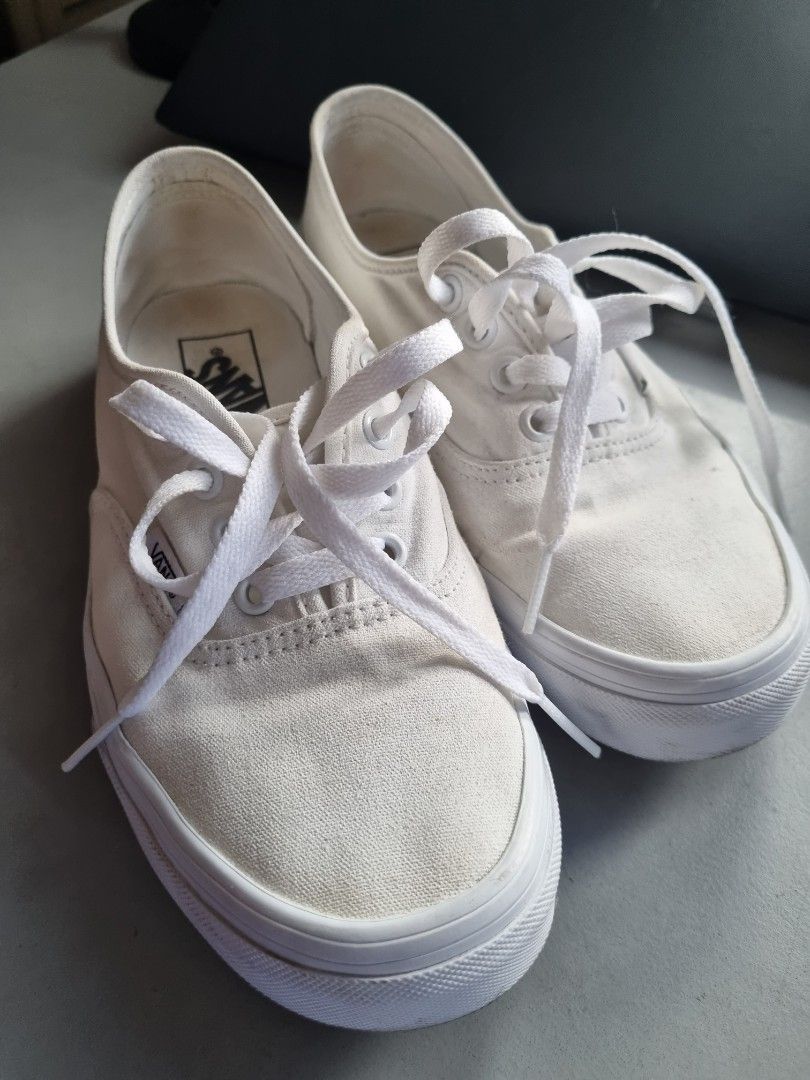 all white vans