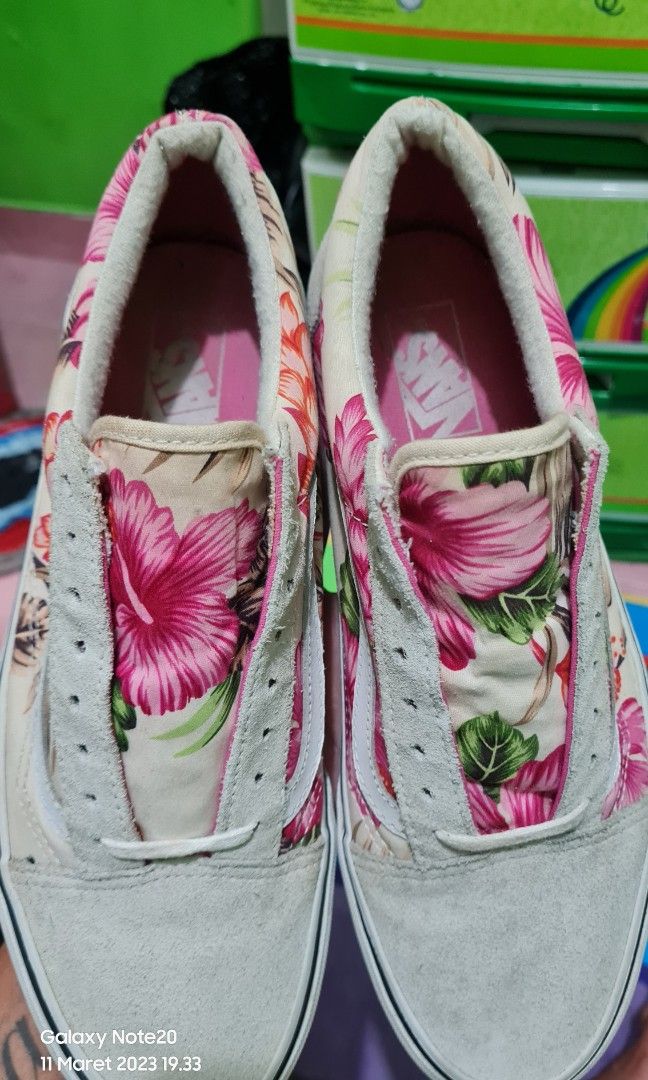 Vans old skool hawaiian floral hot sale