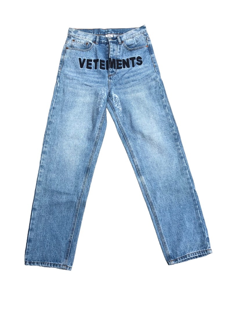 Vetements levis logo jeans cheap