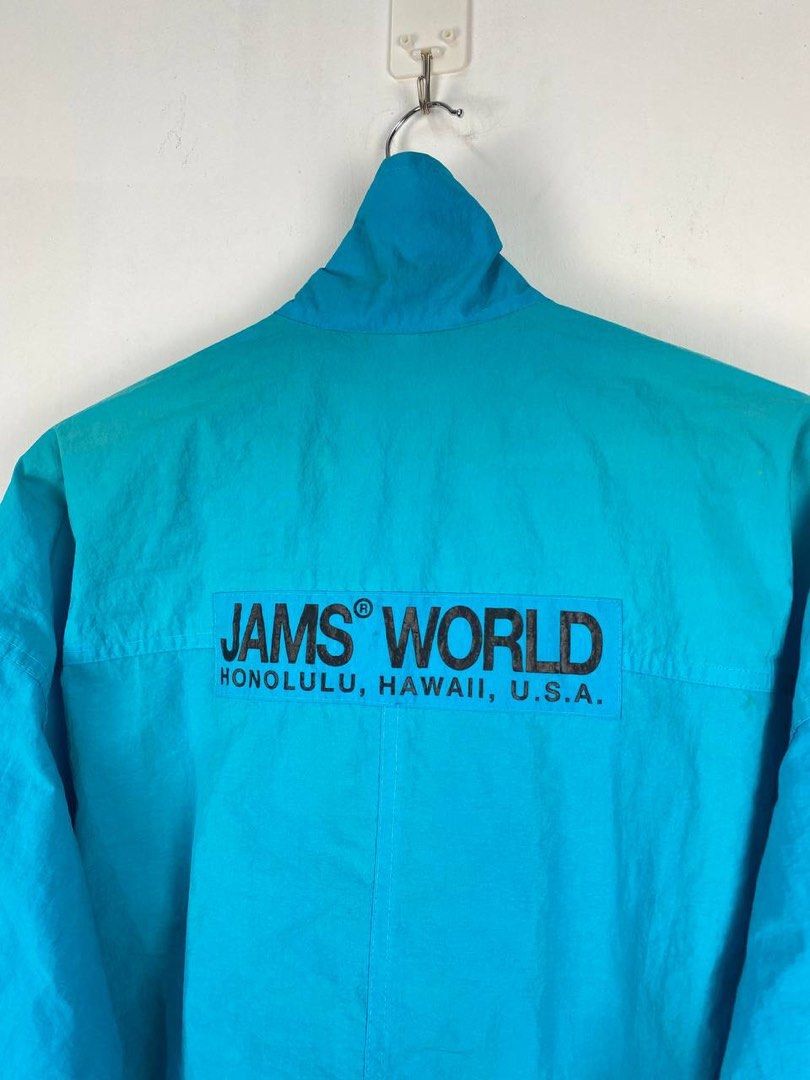 Vintage 80s Jams World Jacket Honolulu Hawaii USA, Men's Fashion, Coats