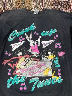 Vintage 90’s Taz Bugs Bunny Daffy Duck Looney Tunes Sweatshirt