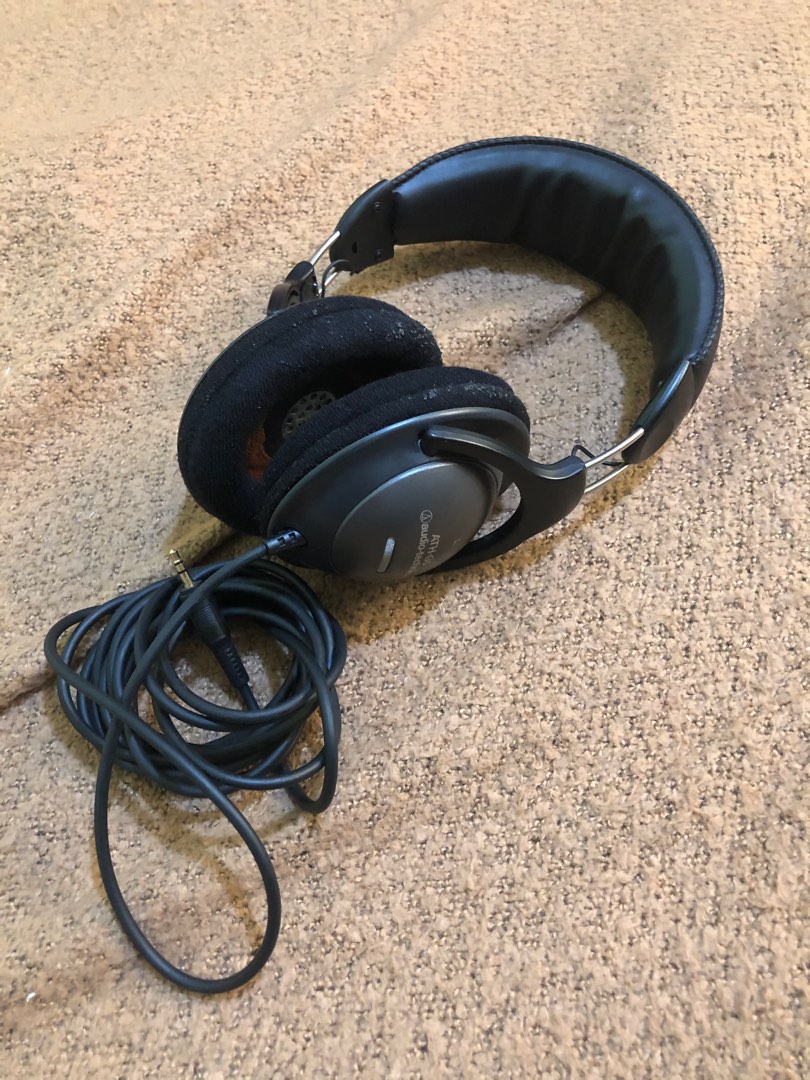 Vintage audio technica athg5, Audio, Headphones & Headsets on Carousell
