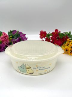 Vintage Collectible Moomin tupperware with lid food storage container plastic