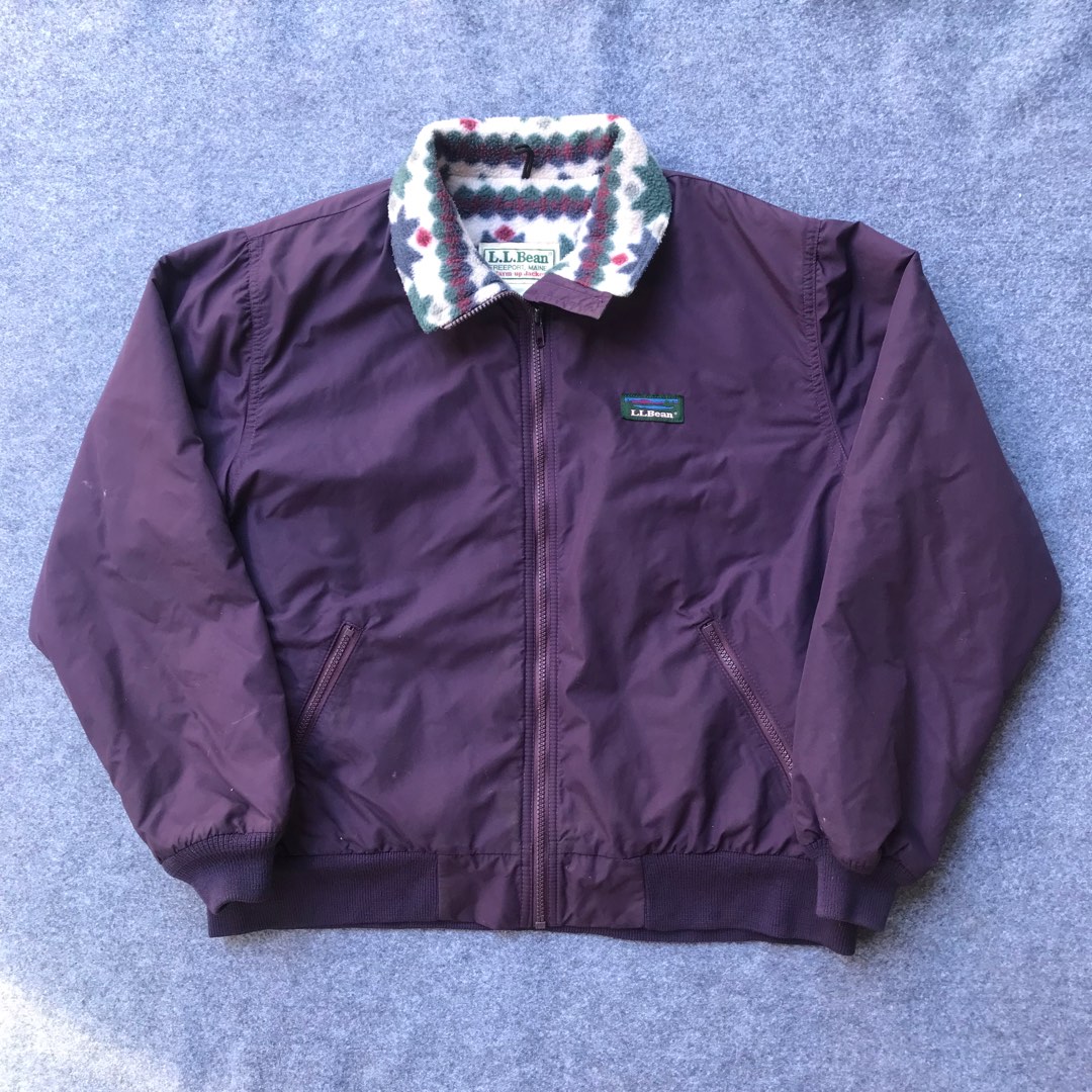 Vintage LL Bean Bomber Jacket on Carousell