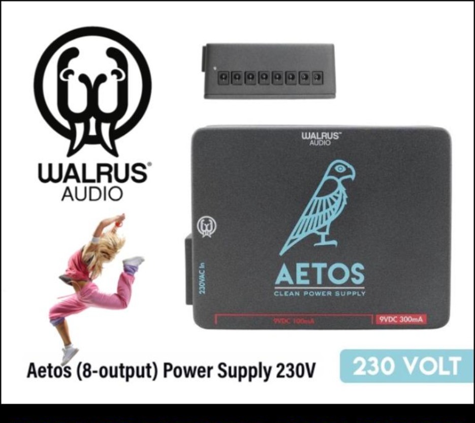 Walrus Audio Aetos (8-output) Power Supply 230V, Hobbies & Toys, Music