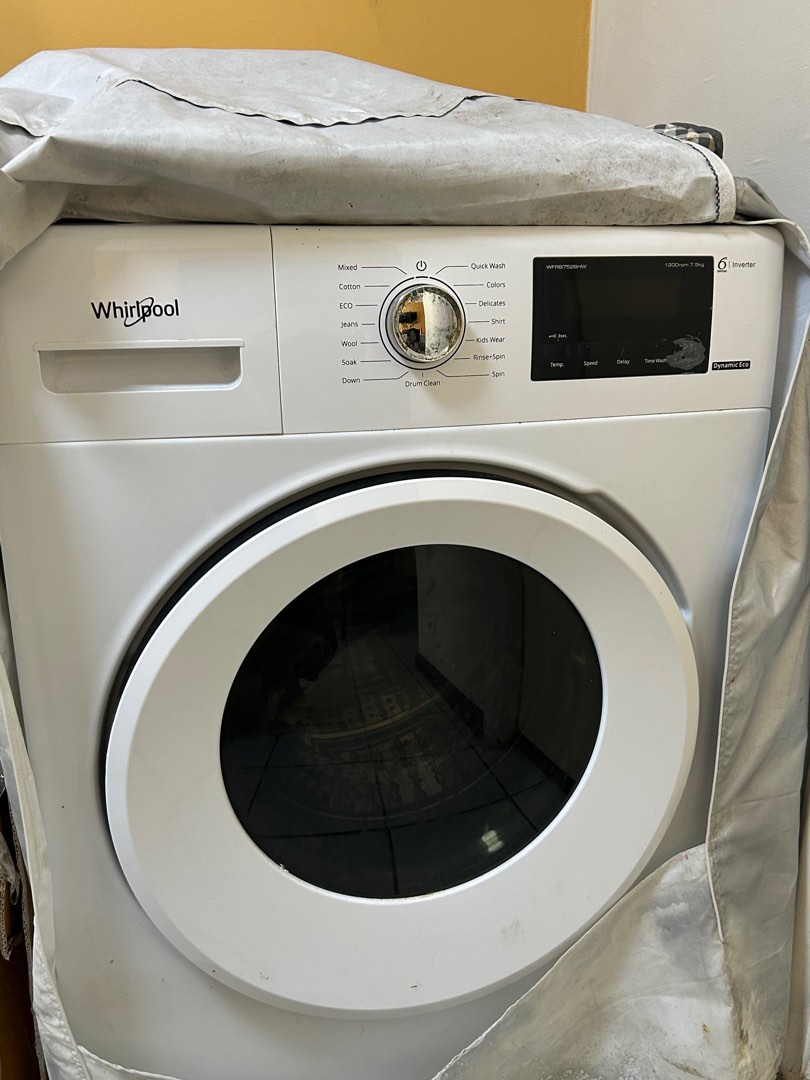 Whirlpool Front load washing machine, TV & Home Appliances, Washing