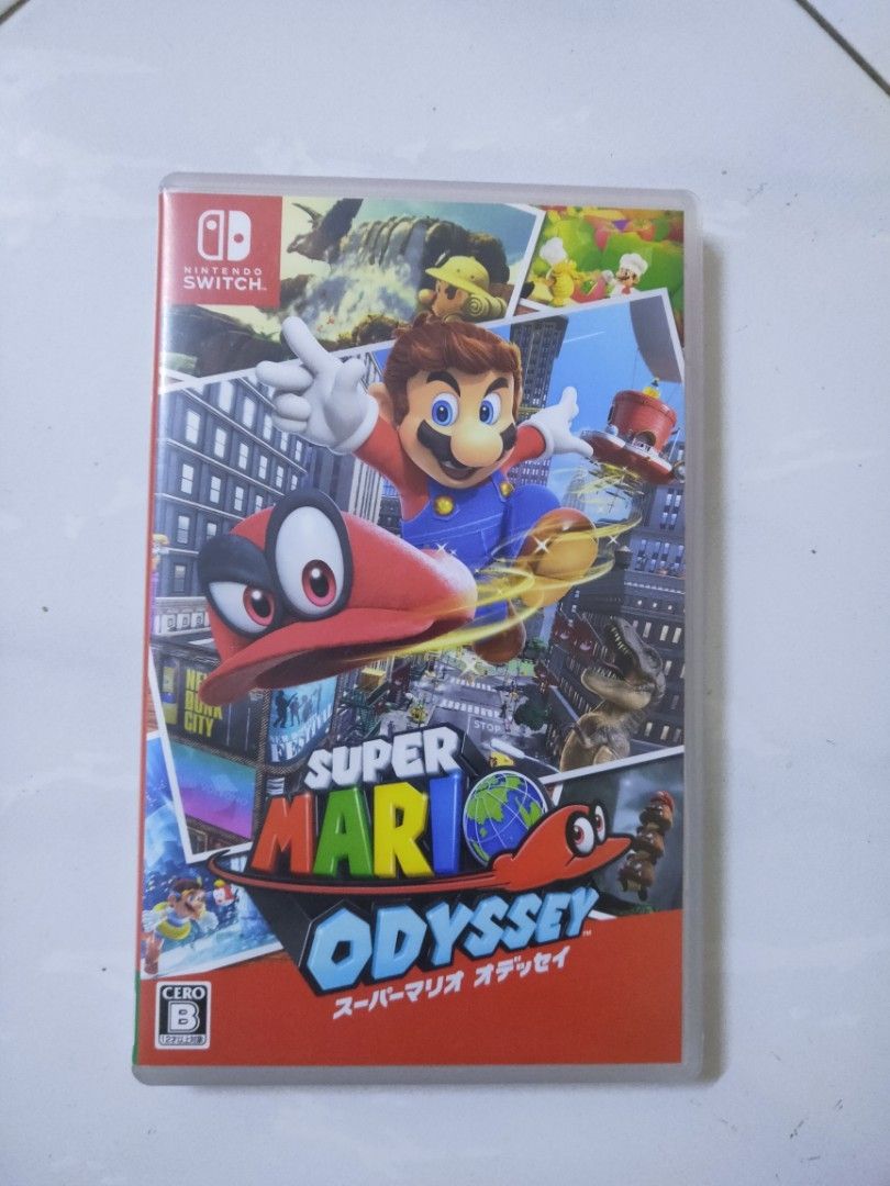 Super mario odyssey switch sale store