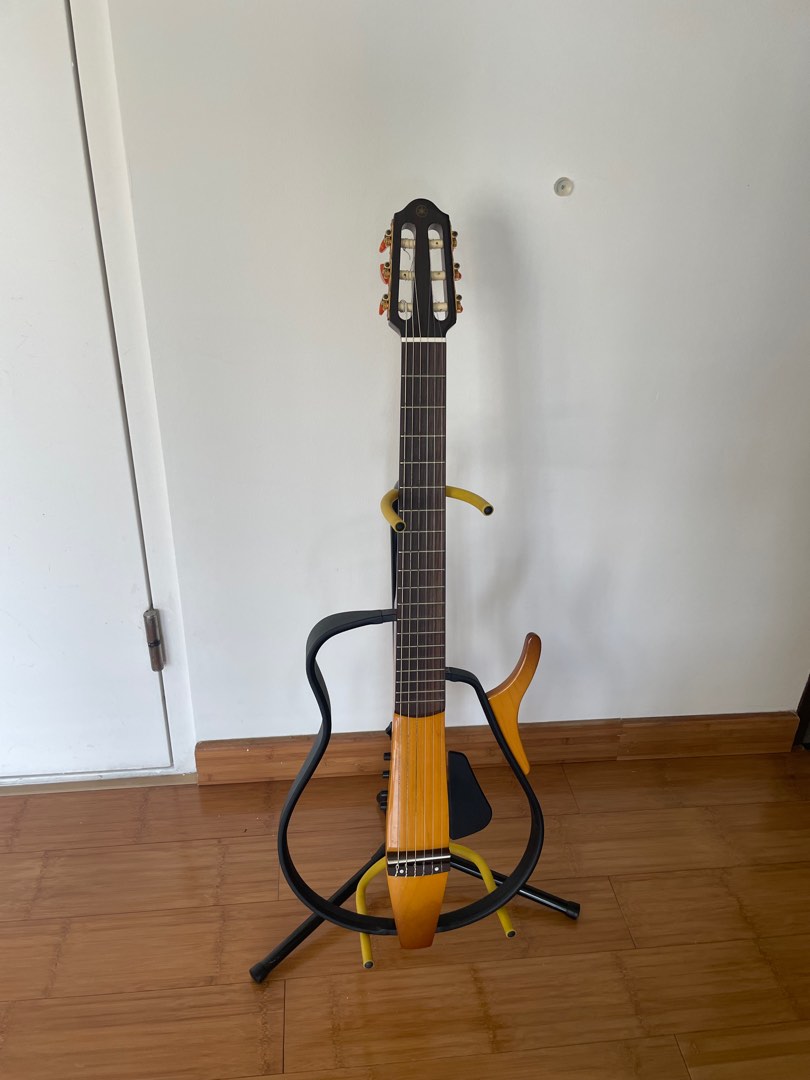 Yamaha silent guitar, Hobbies & Toys, Music & Media, Musical ...