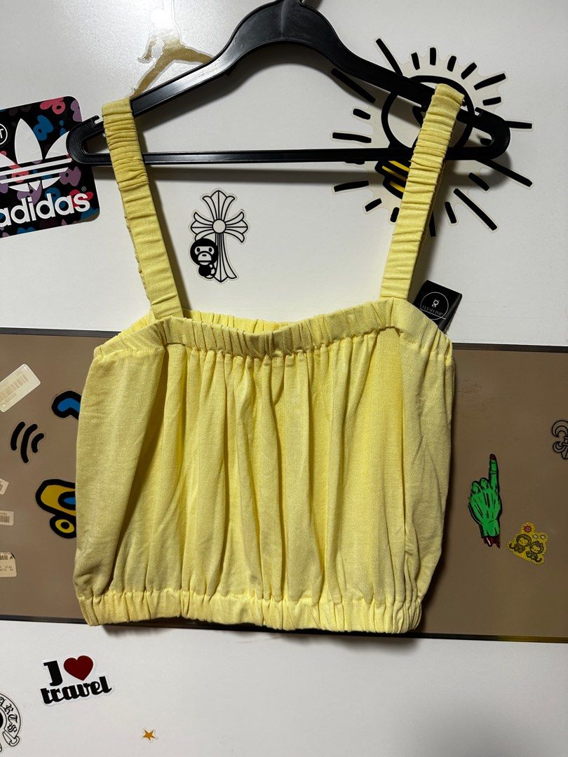 Zara crop top, Women's Fashion, Tops, Other Tops on Carousell