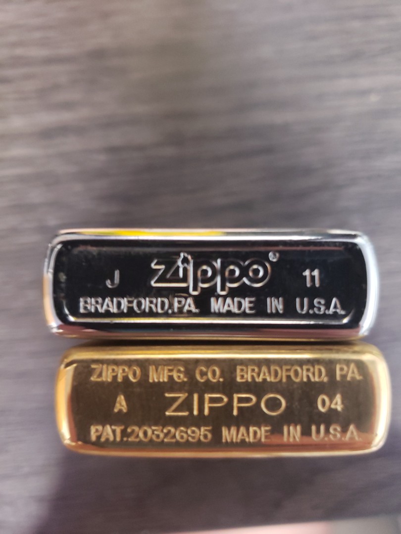 Zippo 打火機2個, 名牌, 飾物及配件- Carousell