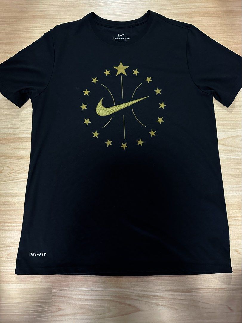 gold dri fit shirt