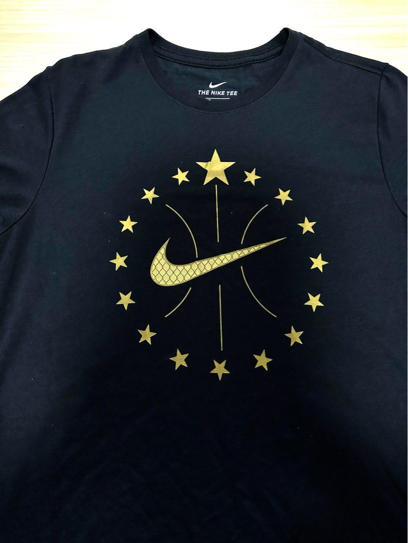Gold nike top discount