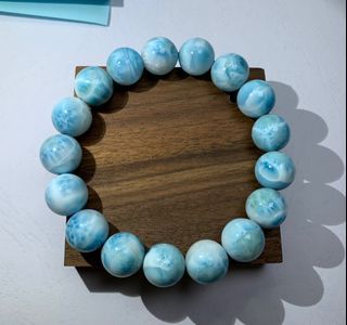 海紋石12mm 玉化拉利瑪石 紋路靚👍