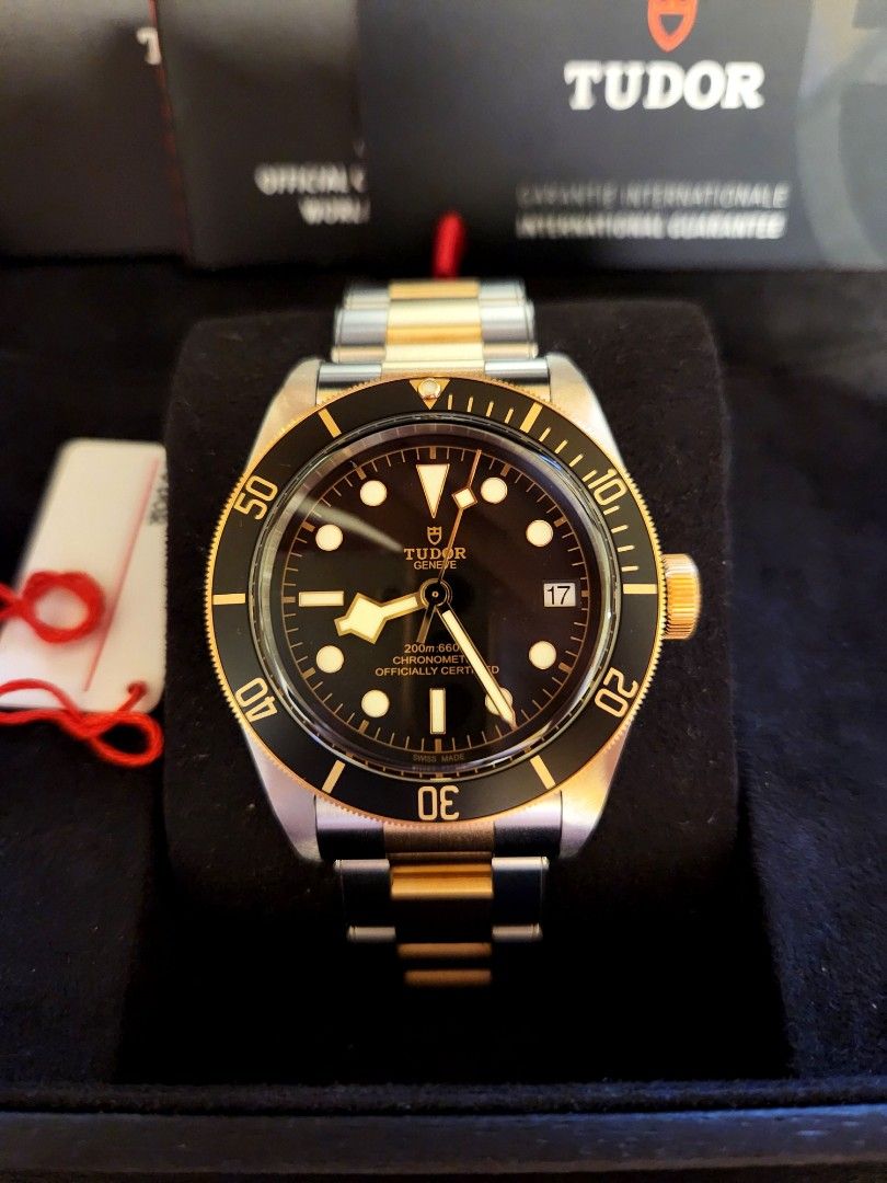 2021 Tudor s g black bay steel and gold 79733 79733N blackbay