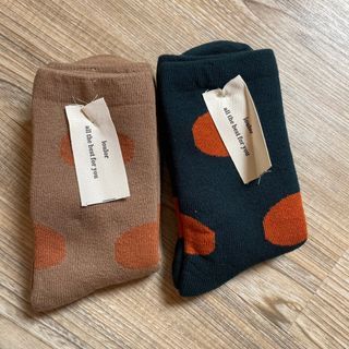 波點毛巾底短襪🧦#23母親節
