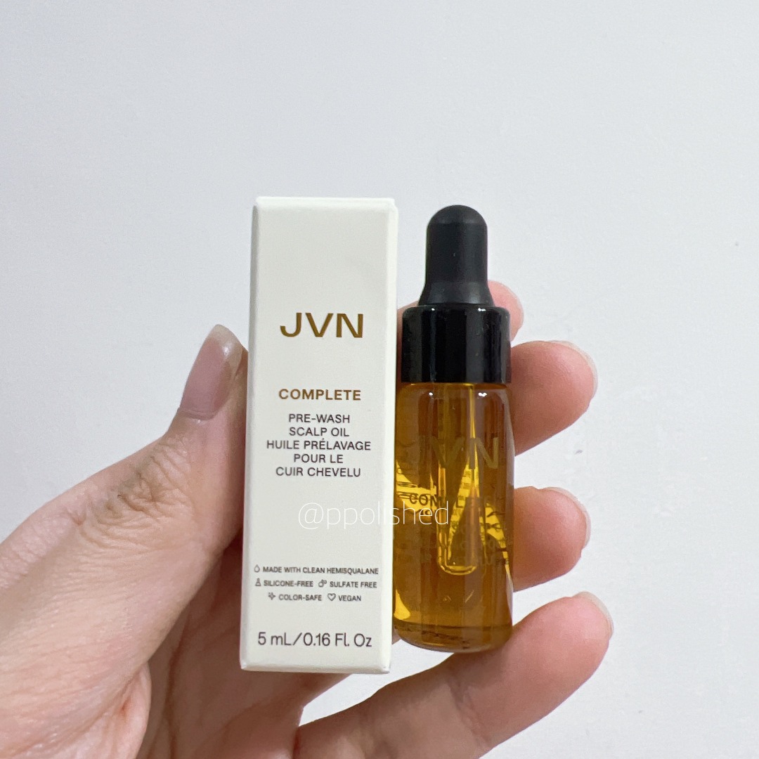 [2 For 12] JVN Complete PreWash Scalp Oil 5ml, Beauty & Personal Care, Hair on Carousell