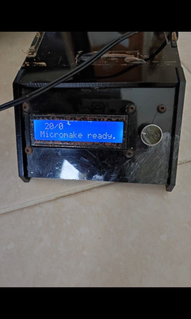 3D printer （分類：打印機及影印機）位於 Hong Kong。 由 softhardyl 提交（商品編號 1198249215，圖片 3）。簡介： 放埋一邊大半年無用，收埋前正常可用。 半賣半送，要自備USB 線（普通printer 線就得）。