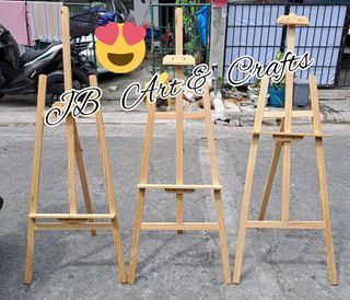 5ft Wooden easel stand (For sale or rent)