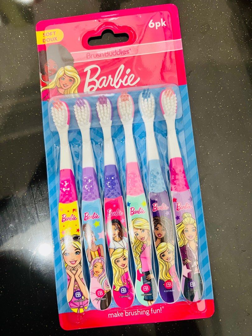 6pc Barbie Toothbrush on Carousell