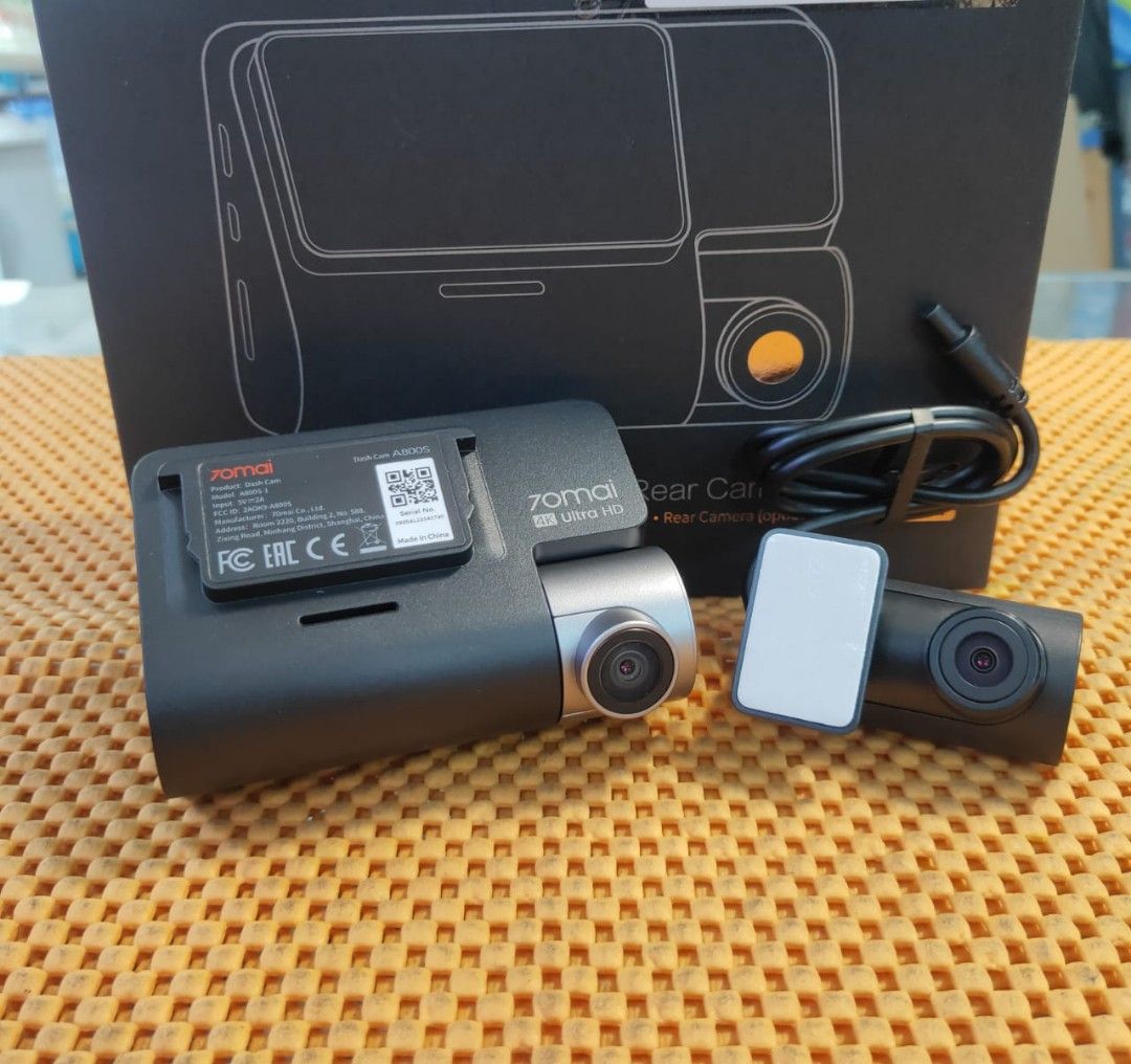 70mai Dash Cam A800S+Rear Cam Set, Furniture & Home Living, Security ...