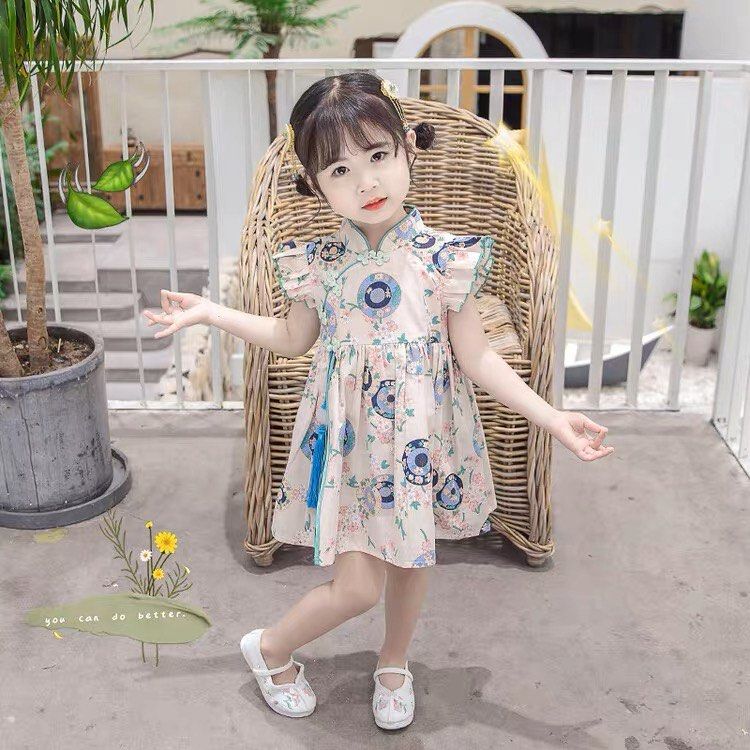 Baby Girl Cheongsam Dress Chinese Traditional Baby Girl Dress
