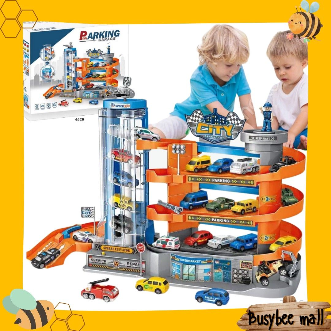 Tomica garage playset shop
