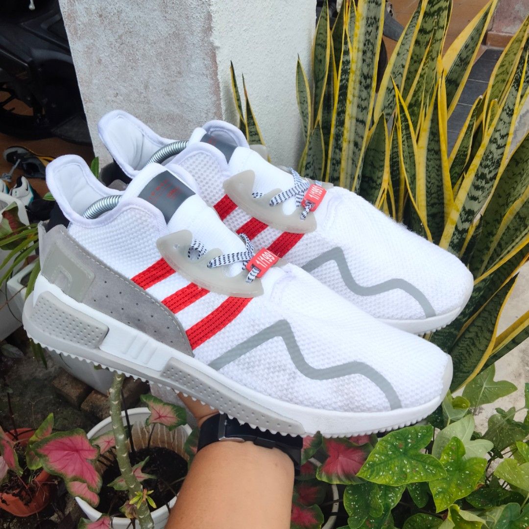 Adidas eqt cushion clearance adv white red
