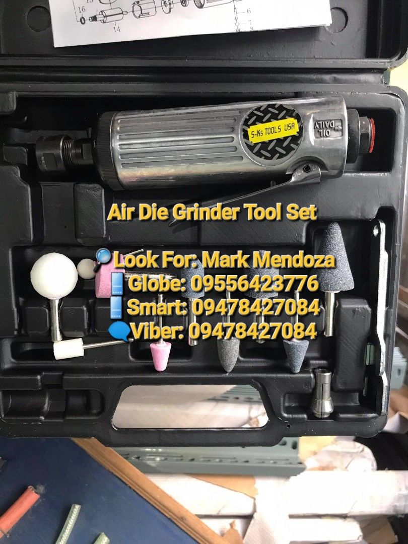 Air Grinder Tool Set, Commercial & Industrial, Industrial Equipment on