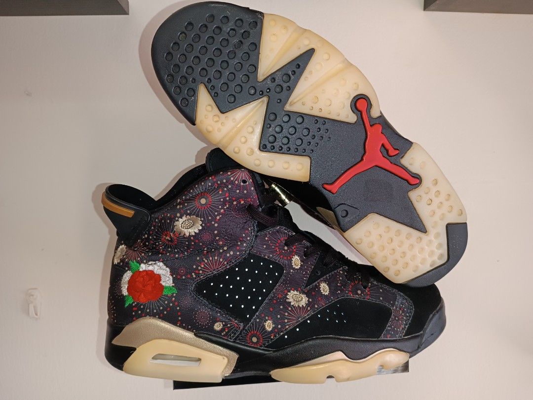 AIR JORDAN 6 AJ6 CNY 9UK Men s Fashion Footwear Sneakers on Carousell