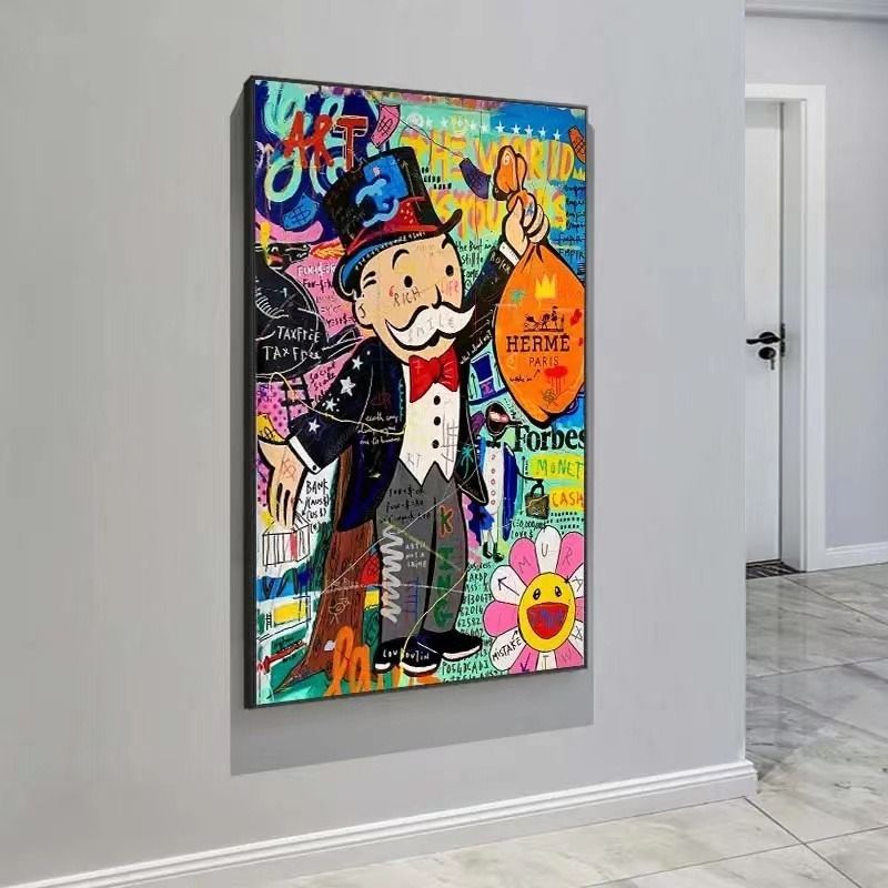 Alec monopoly hermes painting hot sale