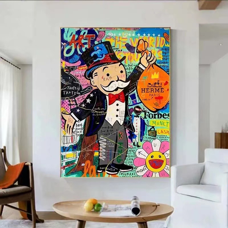 Alec Monopoly Hermes Forbes Wall Art Poster