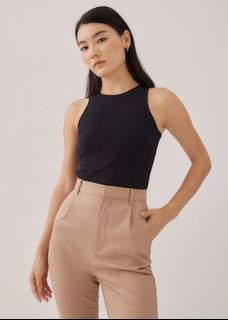 Lovebonito Alia Round Neck Tank Top